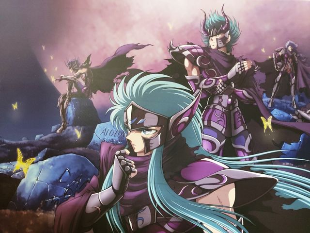 Lienzo Saint Seiya Surplices 120 x 80 cm