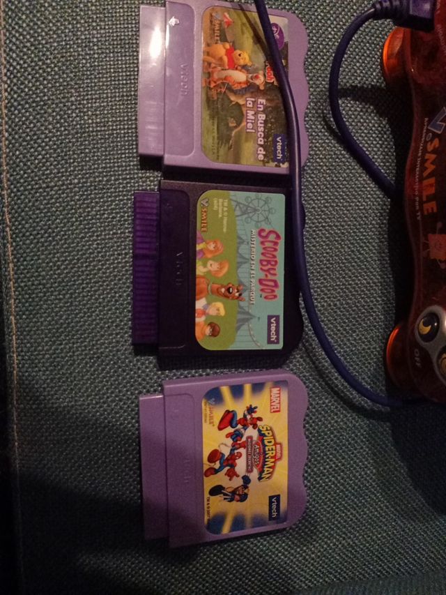 V.SMILE de Vtech con adaptador