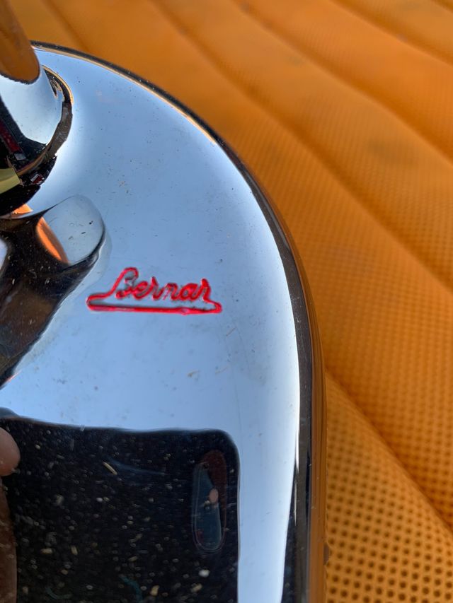 Antigua cortadora de fiambre bernar manual