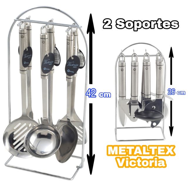 2 Soportes Colgadores"Inox."NUEVOS utensilios