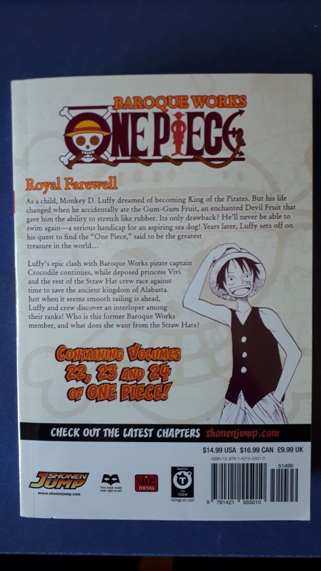 One Piece 3 In 1 Vol 22 23 Y 24 De Segunda Mano Por 7 En Madrid En Wallapop One Piece 3 In 1 Vol 22 23 Y 24 De Segunda Mano Por 7 En Madrid En Wallapop