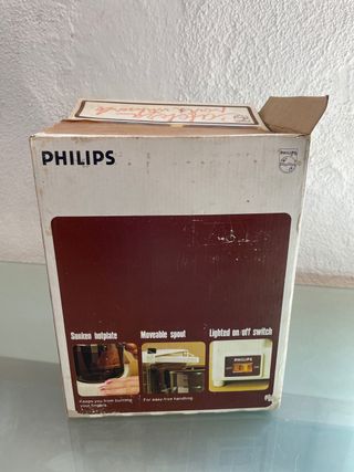 Cafetera eléctrica philips antigua de segunda mano por 8 EUR en Vinyols i  els Arcs en WALLAPOP