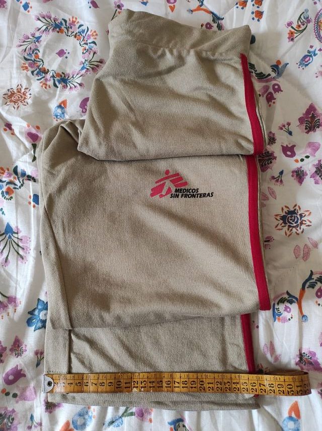 Pantalón deporte Médicos sin Fronteras Talla M