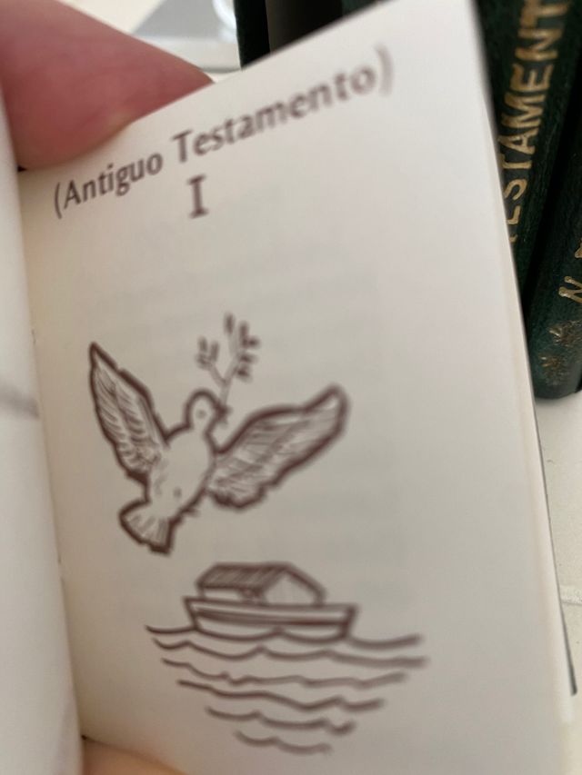 Mini tomos de Biblia