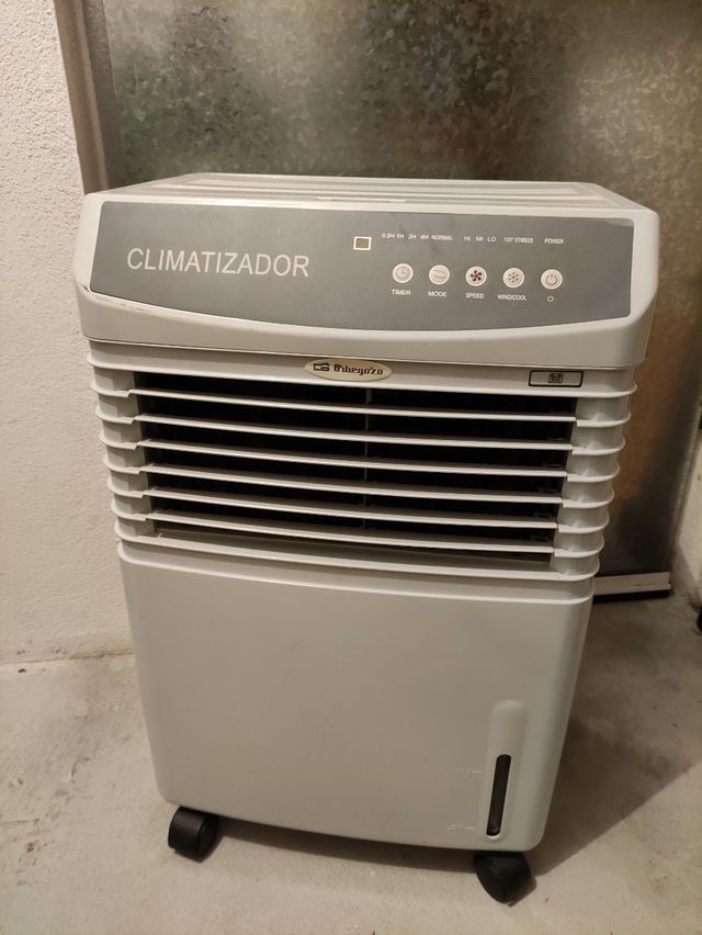Climatizador evaporativo portátil Orbegozo