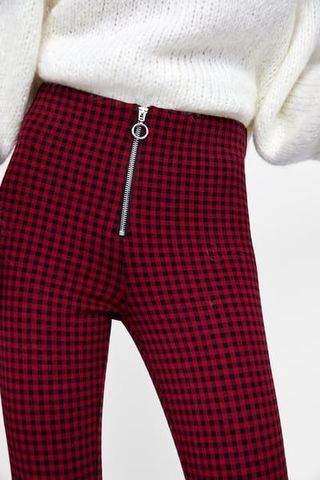 Leggins cuadros vichy de segunda mano por 8 EUR en Granada en WALLAPOP