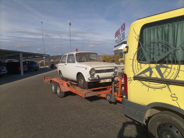 Grúa porta coche, clásicos, competición, buggy,..