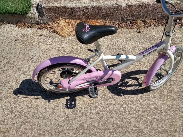 Bicicleta niña 4 a 6 años.