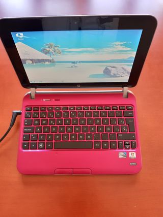 Portátil HP rosa de segunda mano en WALLAPOP