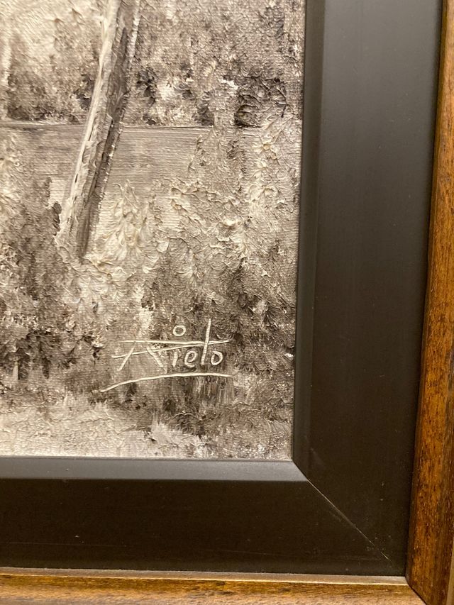 IMPRESIONANTE ÓLEO DE GONZALO PÉREZ RIELO