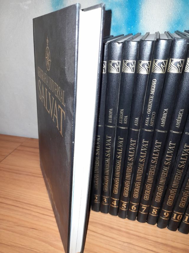 Enciclopedias geografía universal salvat