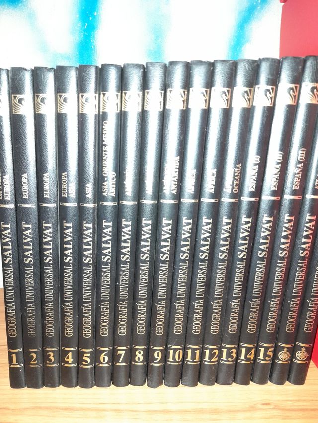 Enciclopedias geografía universal salvat