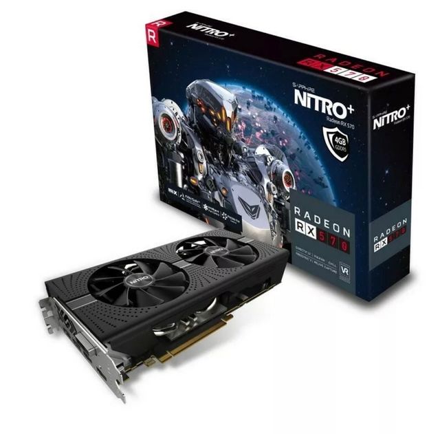 Sapphire Nitro+ RX 570 4GB - Tarjeta gráfica