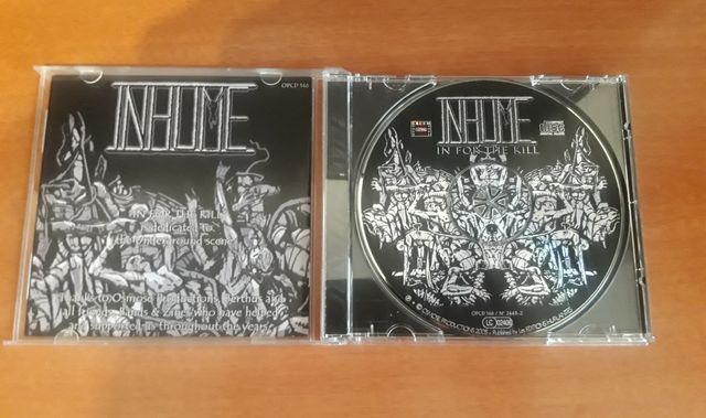 INHUME - In for the kill CD Death Metal