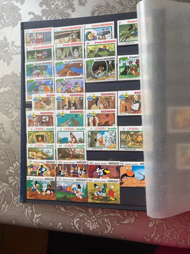 Álbum de sellos Disney 