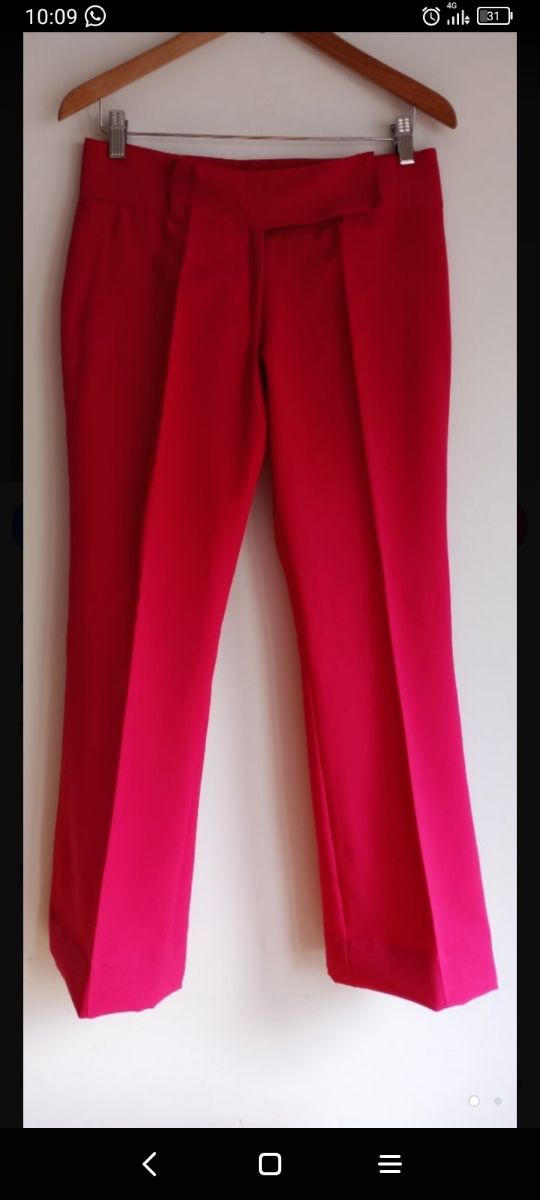 Pantalónes Amichi Teja, azul y fucsia
