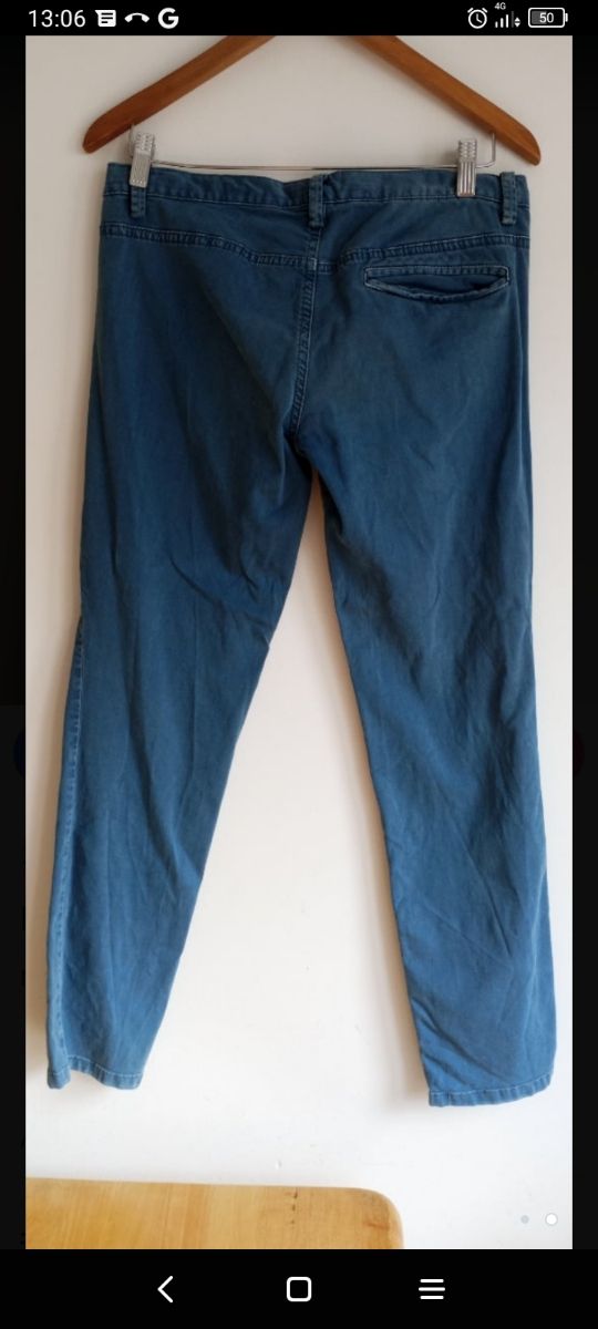 Pantalónes Amichi Teja, azul y fucsia