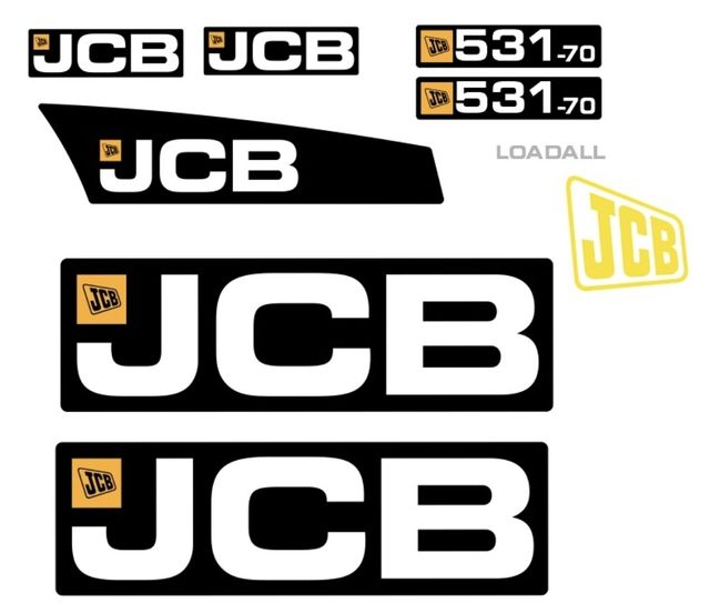 Kit adhesivos JCB 531-70