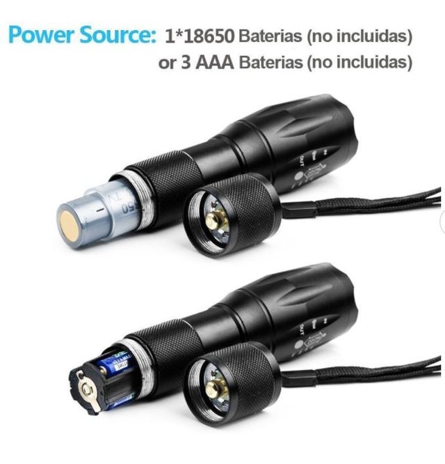 Linterna zoom nueva a estrenar