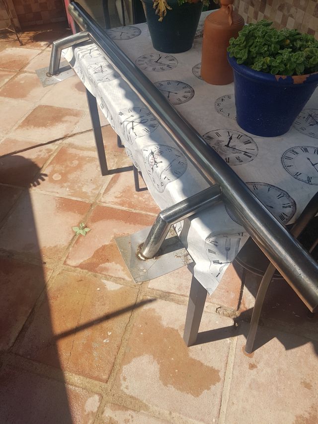 pasamanos de acero inoxidable