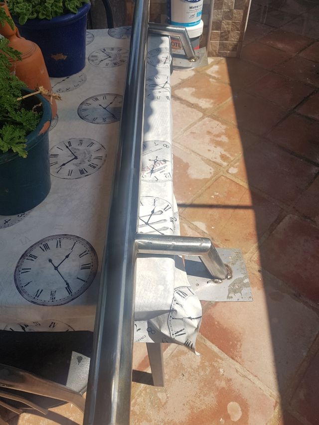 pasamanos de acero inoxidable