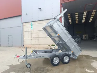 Remolque NUEVO BASCULANTE ELÉCTRICO BATERÍA.