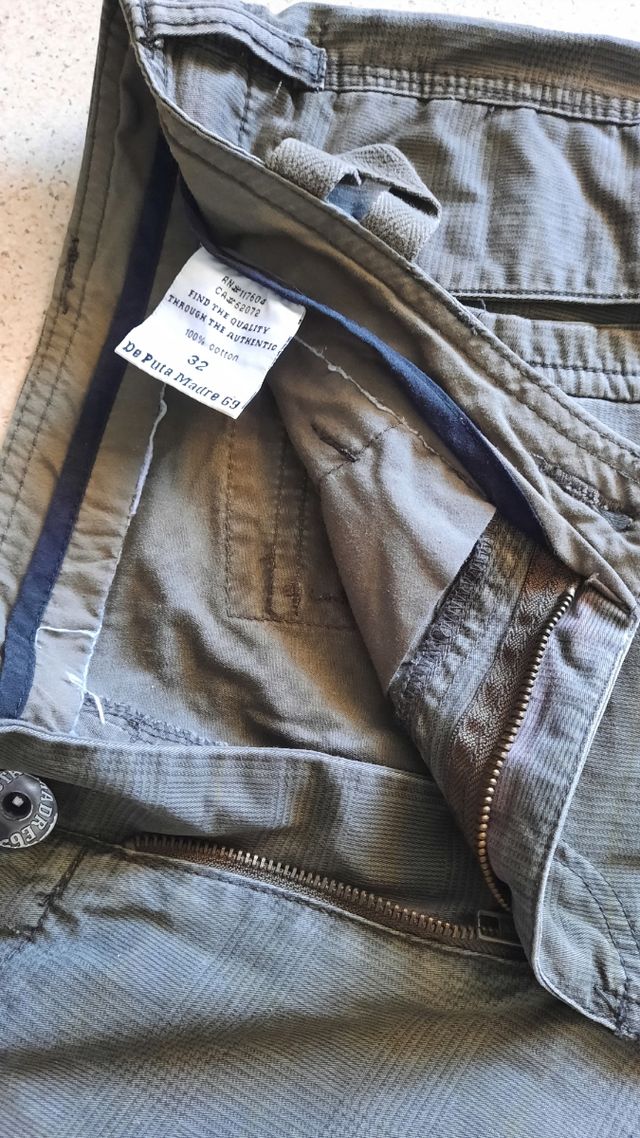 Pantalón corto cargo "De puta madre"