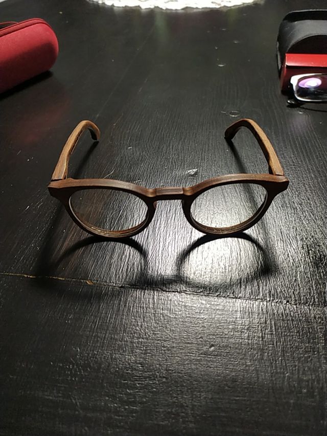 GAFAS MONTURA MADERA