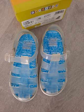 Chanclas playa piscina cangrejeras pablosky 27 de segunda mano por 6 EUR en  Catarroja en WALLAPOP