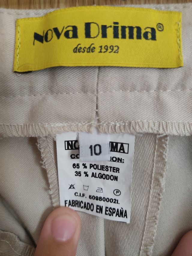 Traje de niño.