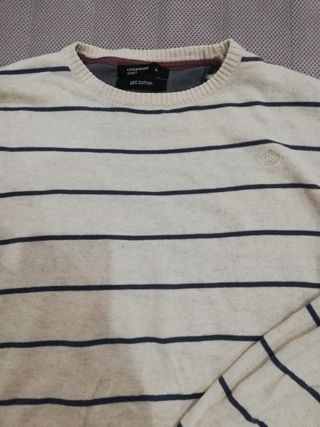 JERSEY MANGA LARGA RAYAS HOMBRE PRIMARK. de segunda mano por 3 EUR en Elche  en WALLAPOP