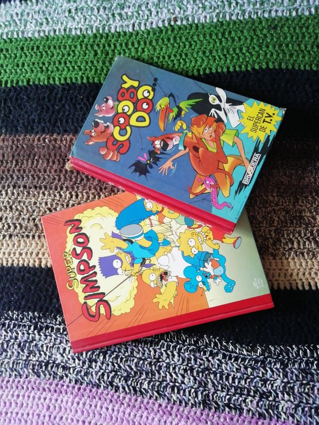 cómic de super Simpson yScooby doo