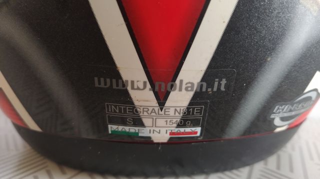 Casco marca Nolan  talla S