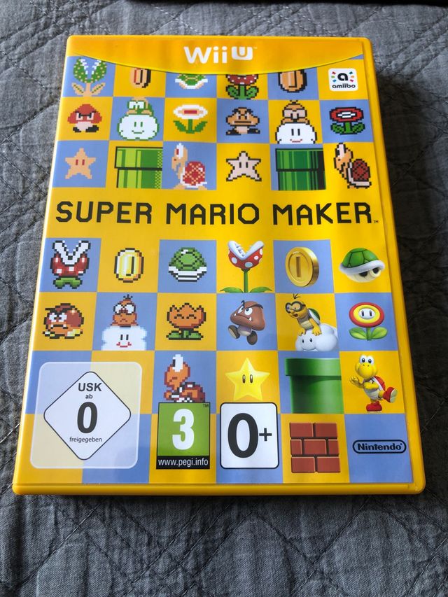 Super Mario maker wiiu