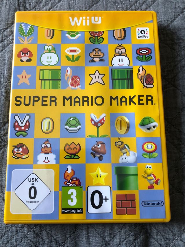 Super Mario maker wiiu