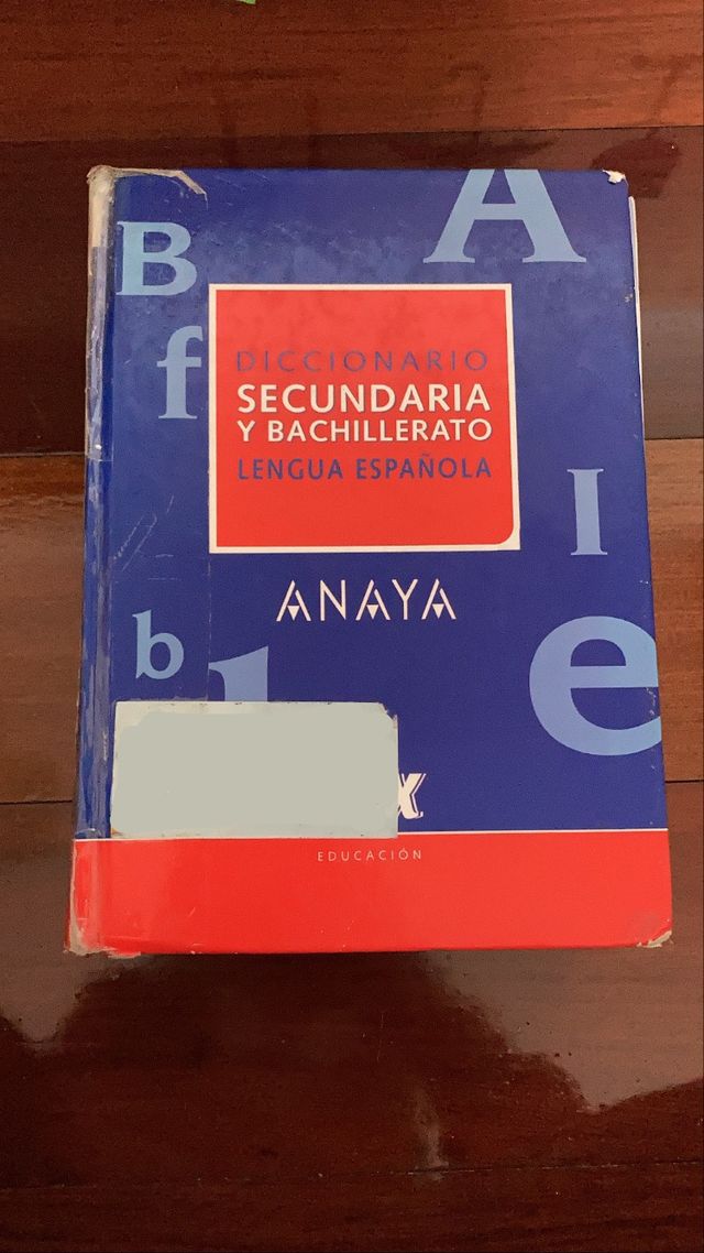 Diccionario lengua castellana