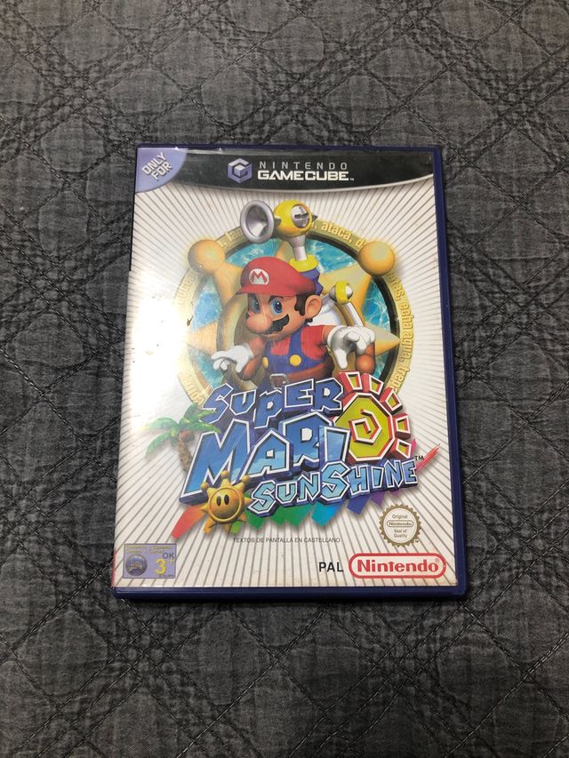 Super  Mario sunshine nintendo game cube