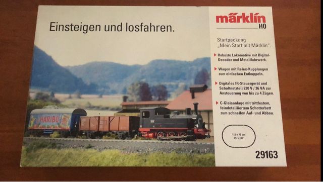 set Marklin ho digital 29163 cambio mini z tren