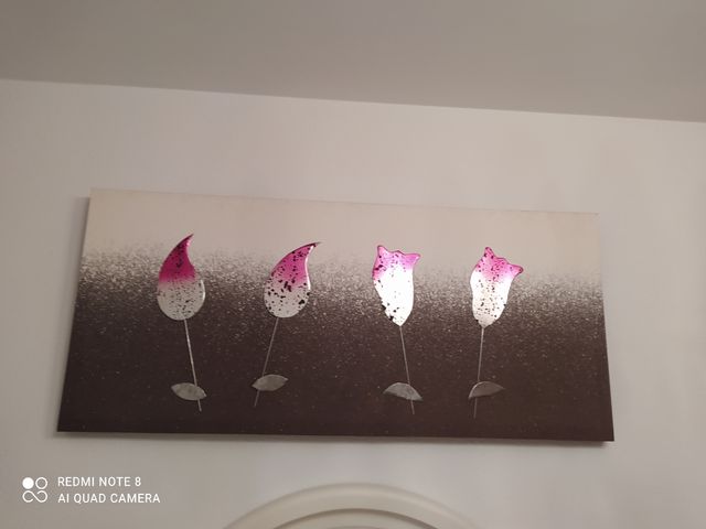 bonito cuadro de flores