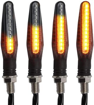 Intermitentes secuenciales de LED para moto