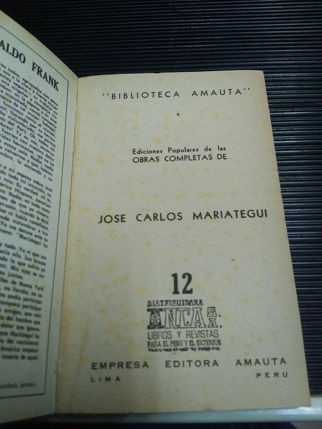 Temas de Nuestra América. José Carlos Mariátegui