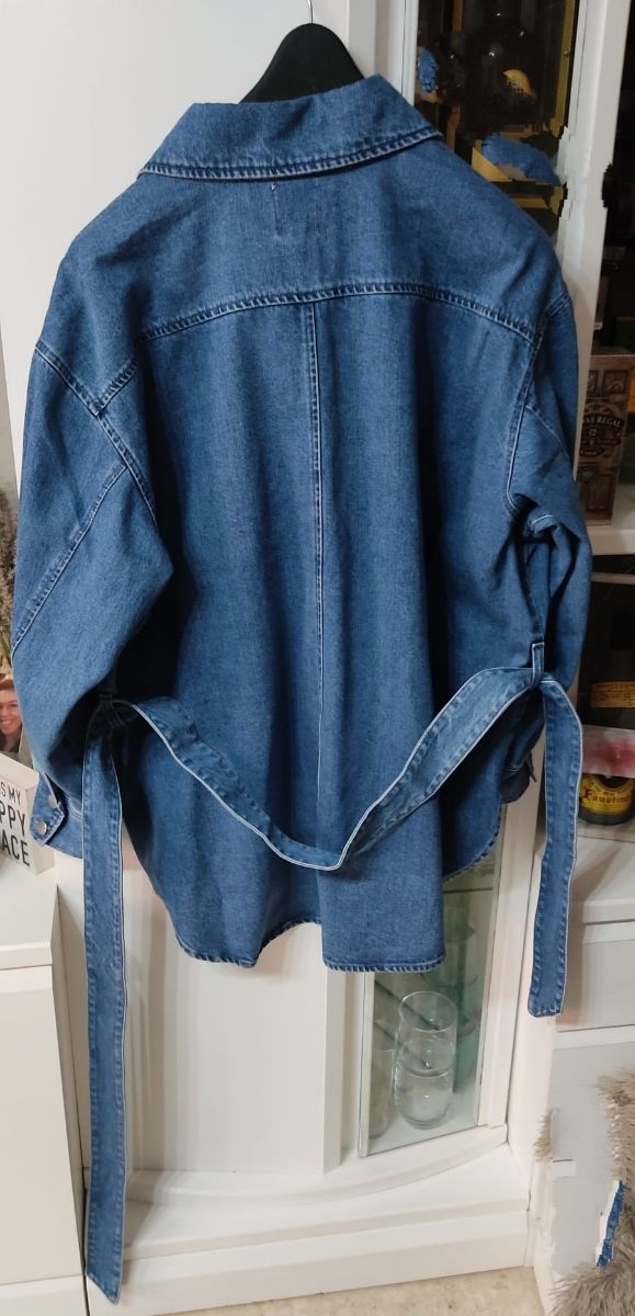 Chaqueta vaquera oversize