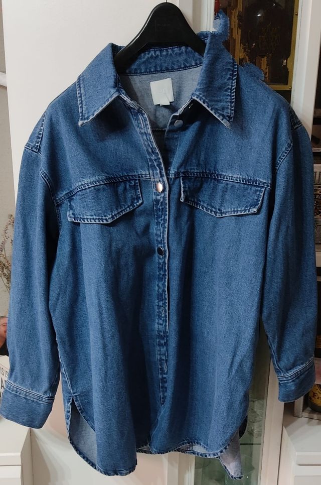 Chaqueta vaquera oversize