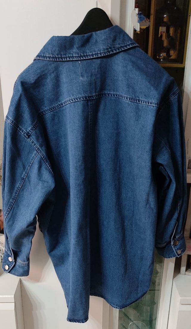 Chaqueta vaquera oversize