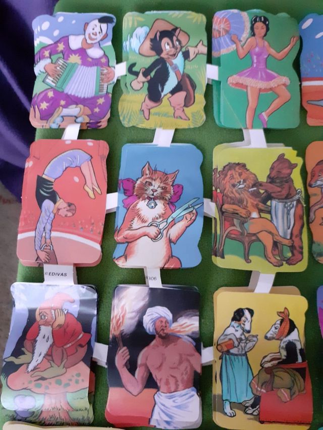 Surtido Pliegos completo Cromos troquelados Edivas