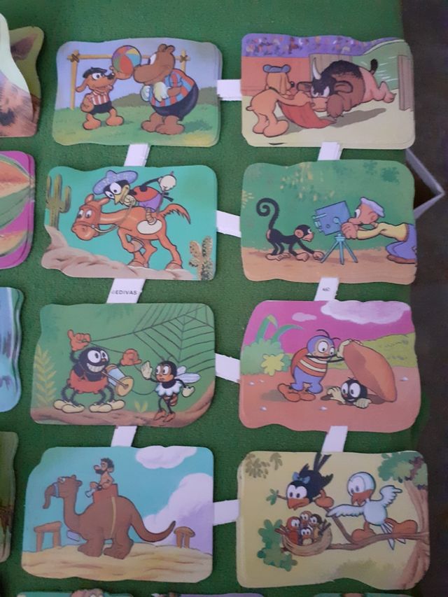 Surtido Pliegos completo Cromos troquelados Edivas