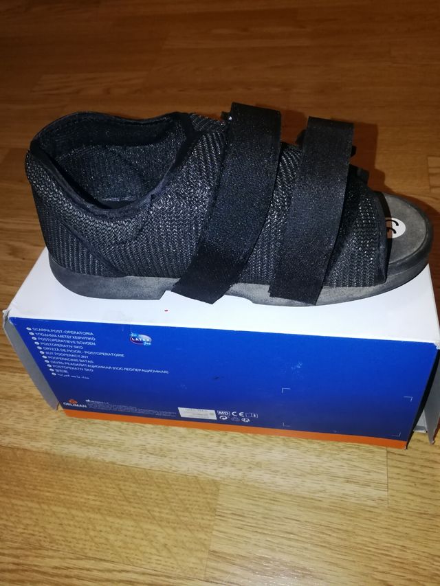 Zapato post quirúrgico