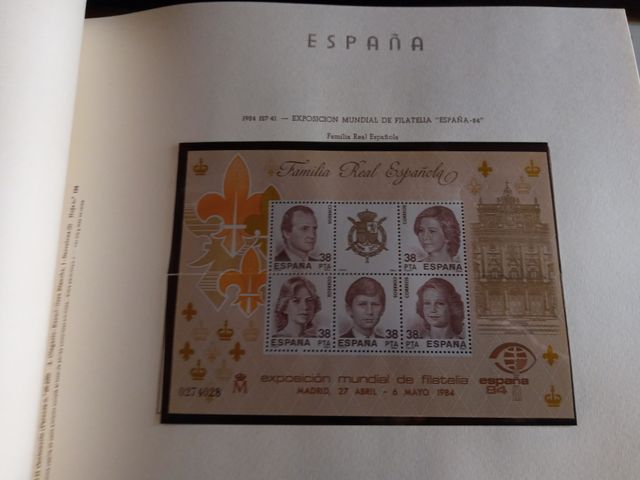 COLECCION COMPLETA SELLOS ESPAÑA