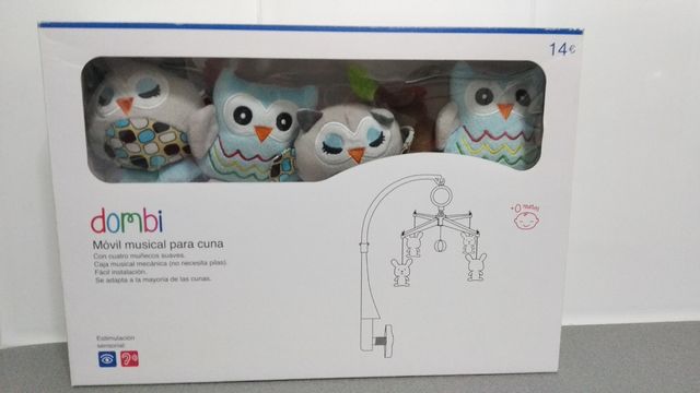 Móvil musical para cuna