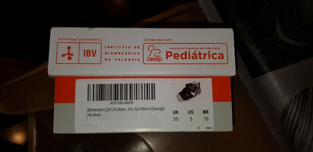 Biomecanics talla 20